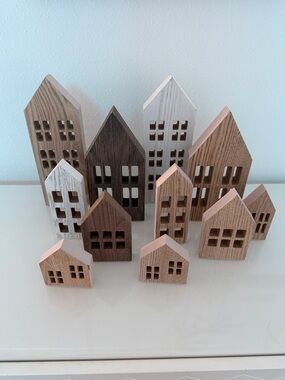 Wooden Toy Buildings Montessori Toys for kids - toys for toddlers